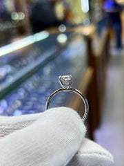 CUSHION CUT ENGAGEMENT RING